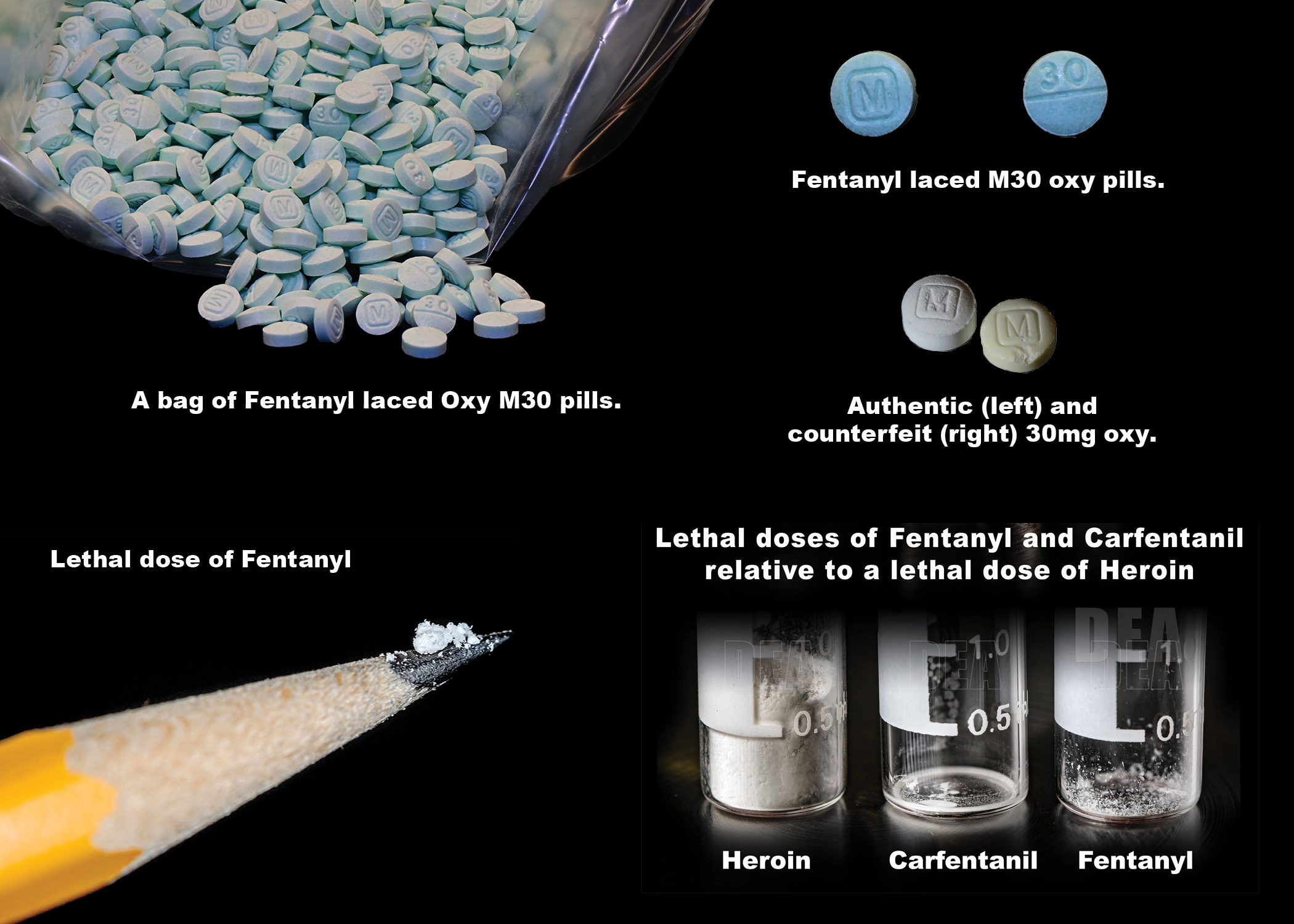 Fentanyl collage